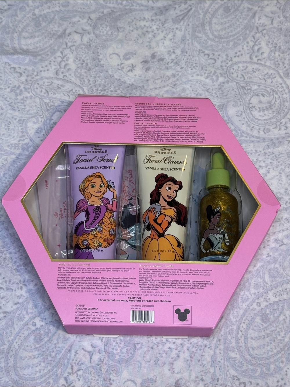 Disney Princess Vanilla Shea Skin Care Gift Set